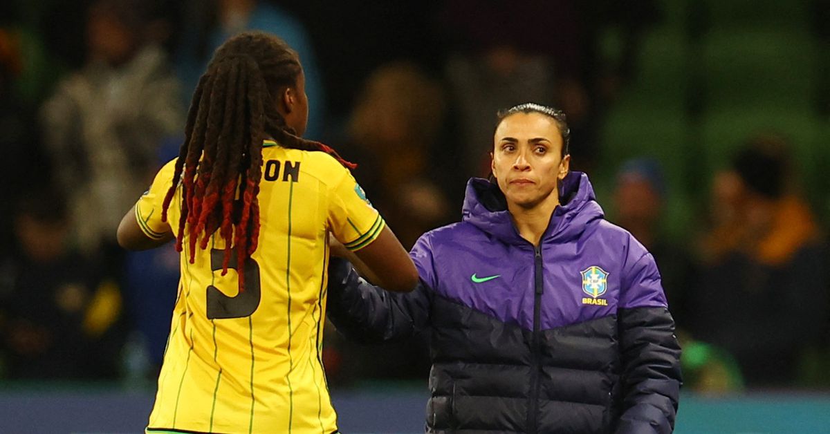End of an era for Brazil as Marta bows out of sixth World Cup