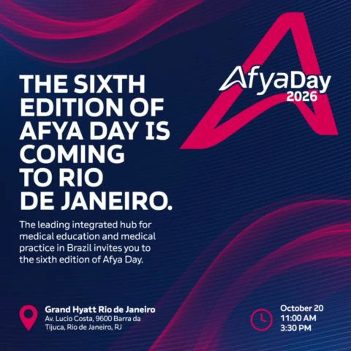 Afya Limited to Host Afya Day 2026 on October 20th in Rio de Janeiro